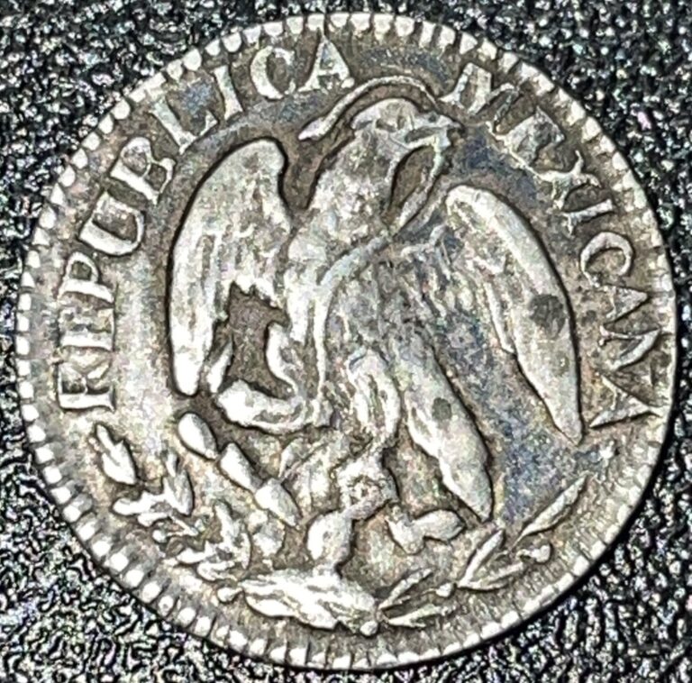 Read more about the article 1870 CA__ 5 Centavos__Chihuahua  Mexico__Low Mintage!!!__Silver  Coin