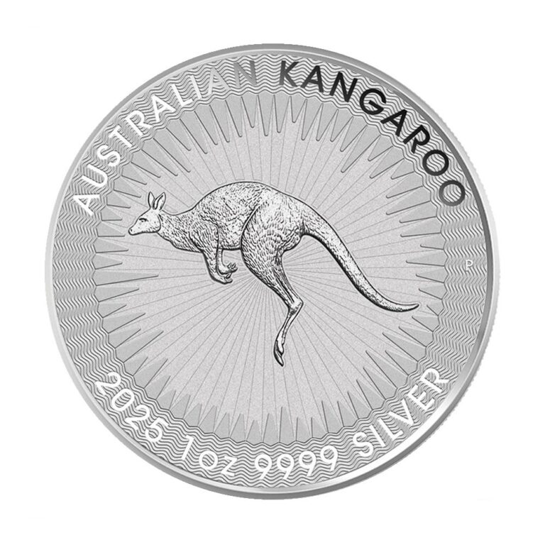 Read more about the article 2025 $1 Australia Silver Kangaroo 1 oz .9999 Fine Brilliant Uncirculated