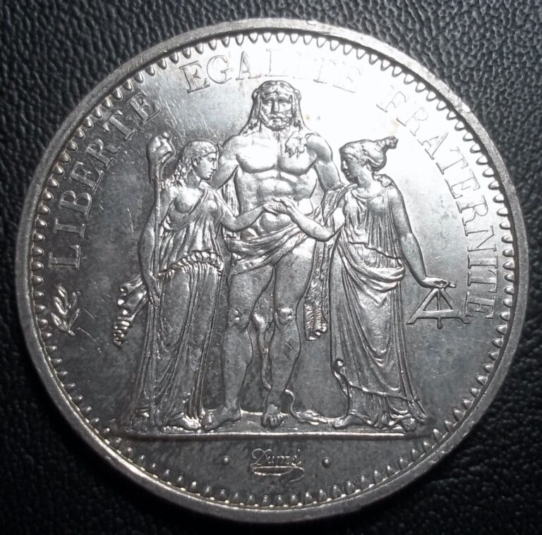 Read more about the article 1967 – 10 FRANCS – HERCULES – STUNNING COIN – PL – OBVERSE/REVERSE