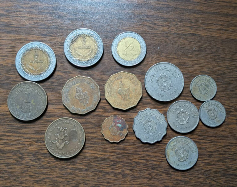 Read more about the article Libya 14 Mixed Coins Lot 1965 – 2017 Circulated Mix Shapes Free Shipping!