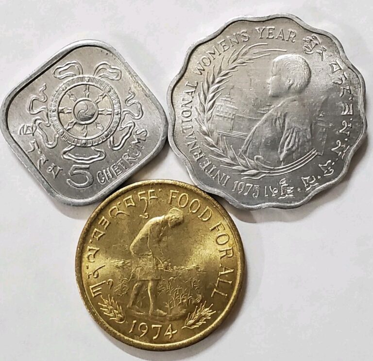 Read more about the article Bhutan set of 3 Coins