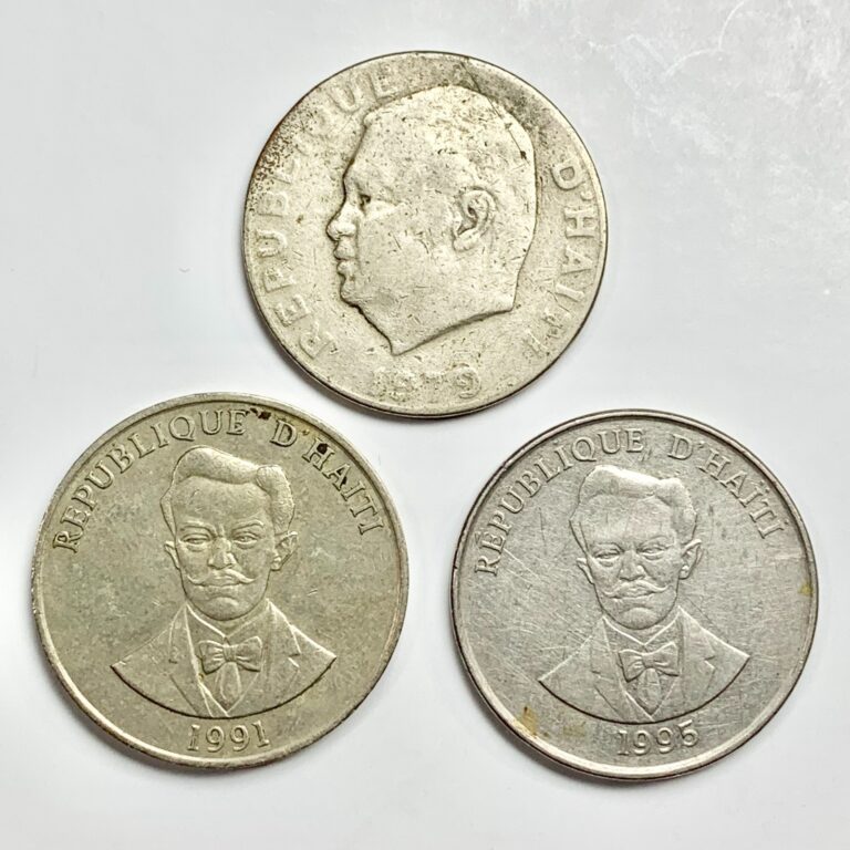 Read more about the article Lot of 3 Haiti Coins