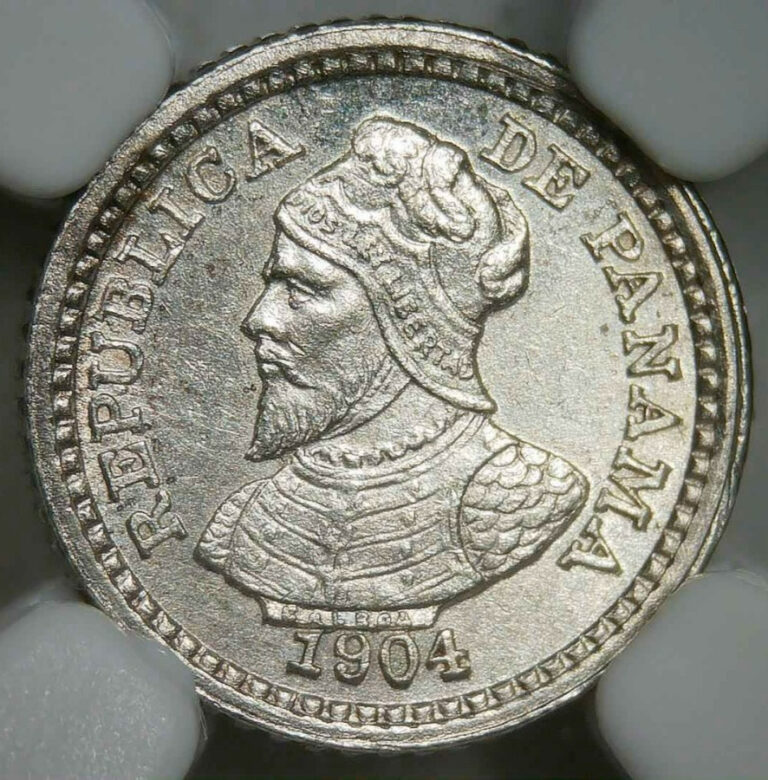 Read more about the article 1904__Panama Pill__2.5 Centesimos  Silver__Panama__NGC UNC Details