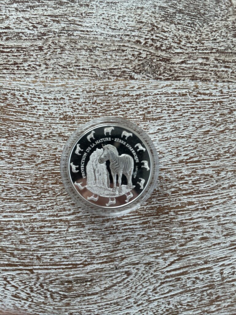 Read more about the article 2015 Republique Du Benin Zebra Silver 1 Oz. Proof Coin In Capsule Free Shipping.