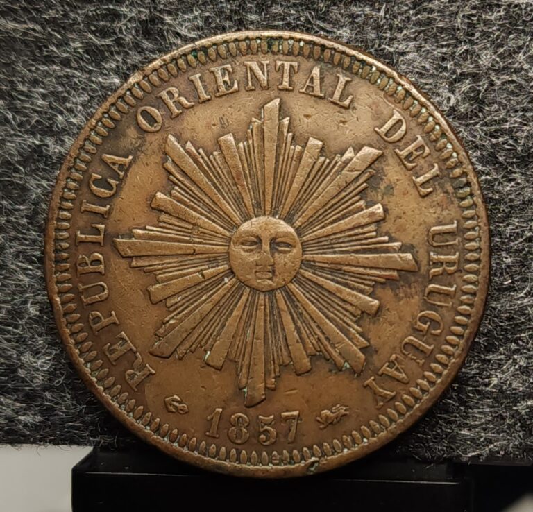 Read more about the article 1857 Uruguay 40 Centesimos