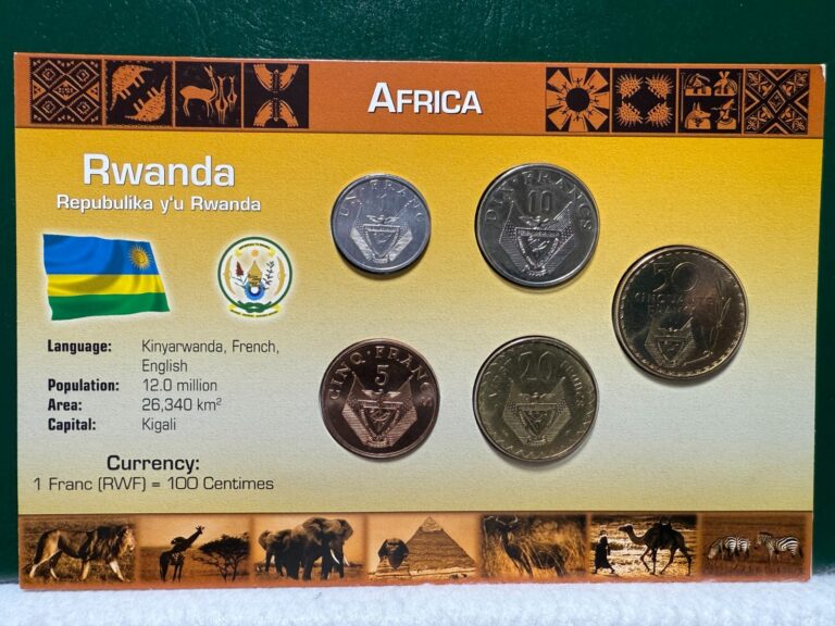 Read more about the article Littleton World Coin Set – Rwanda 5 coins RARE and SCARCE