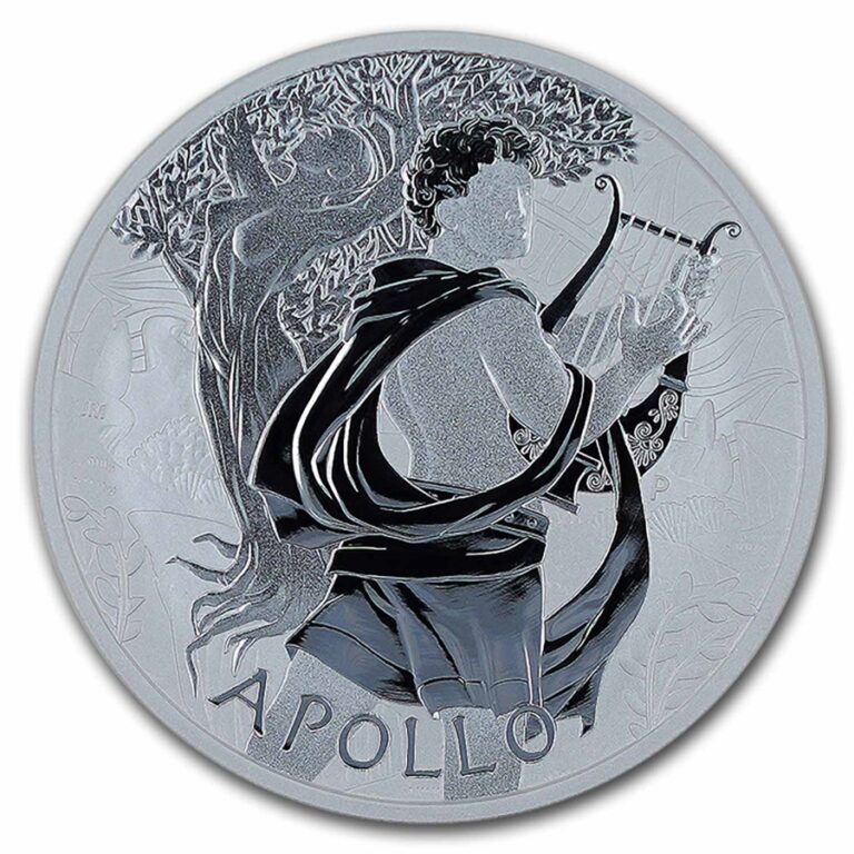 Read more about the article 2023 Tuvalu 1 oz Silver Gods of Olympus BU (Apollo)