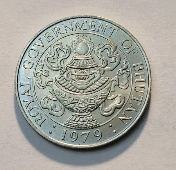 Read more about the article 1979 Bhutan  50 Chhertum  World Coin