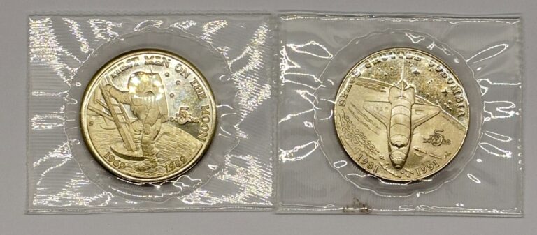 Read more about the article 2 Republic of Marshall Islands $5 Dollar Sealed Commemorative Coins