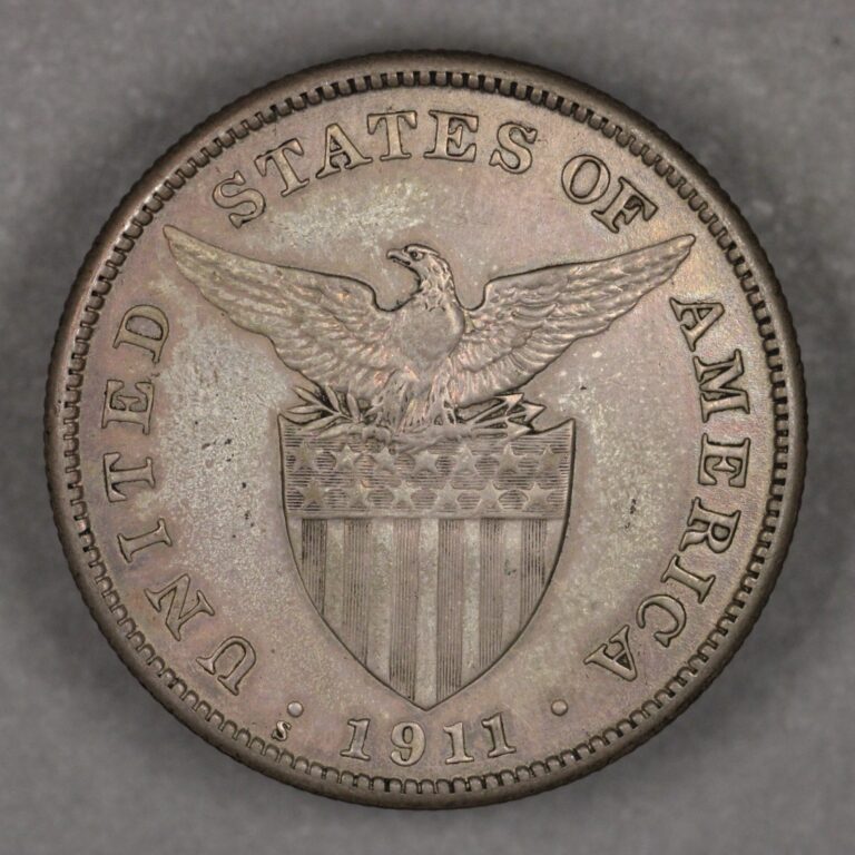 Read more about the article 1911 S U.S. Philippines Silver Peso