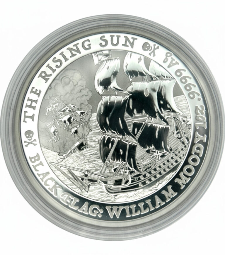 Read more about the article 2022 Tuvalu 1 oz Silver Black Flag (The Rising Sun)