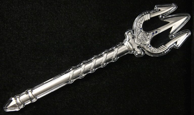 Read more about the article 2025 Chad 2 Ounce Silver 10000 Francs Poseidon Trident Antiqued – OGP COA STOCK