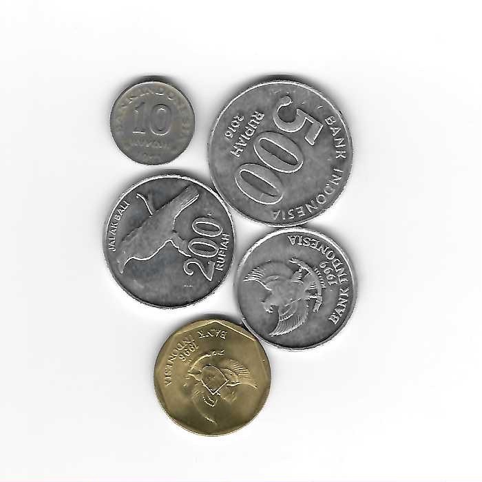 Read more about the article 5 Coins from Indonesia