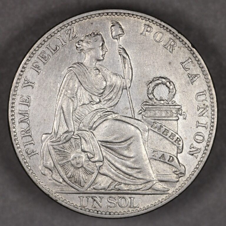 Read more about the article 1896 Peru Silver 1 Sol