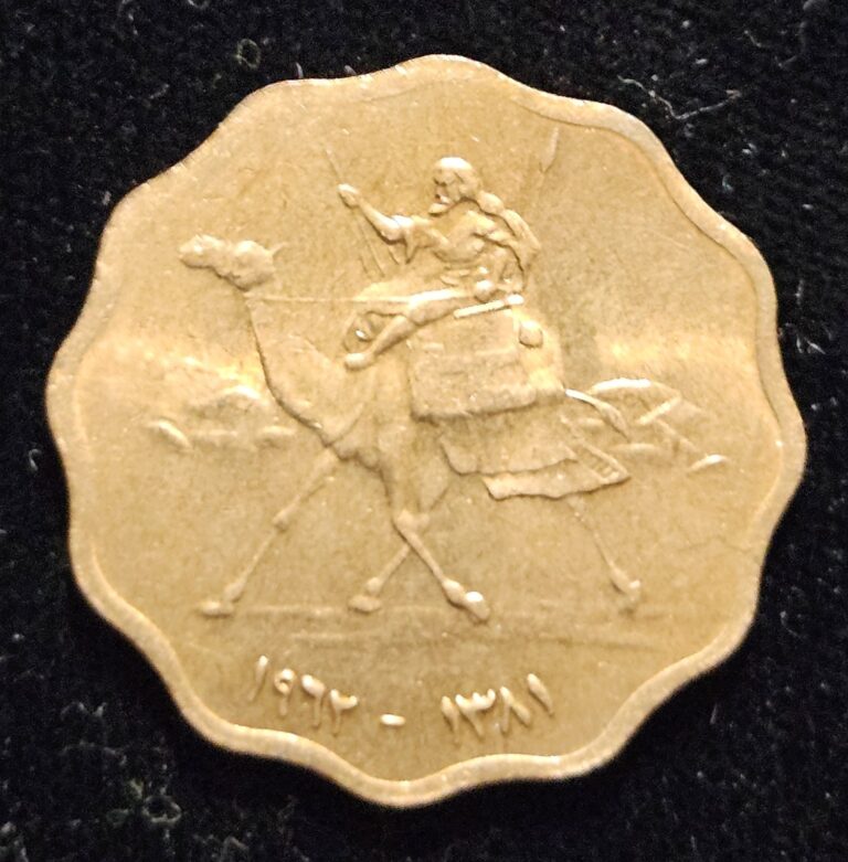 Read more about the article 1962 Sudan 10 Millimes Copper Coin  Nice UNC