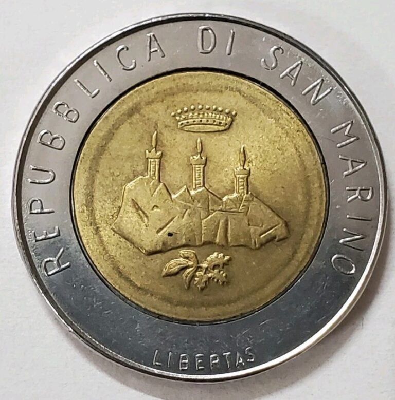 Read more about the article 1986 San Marino 500 Lire Coin