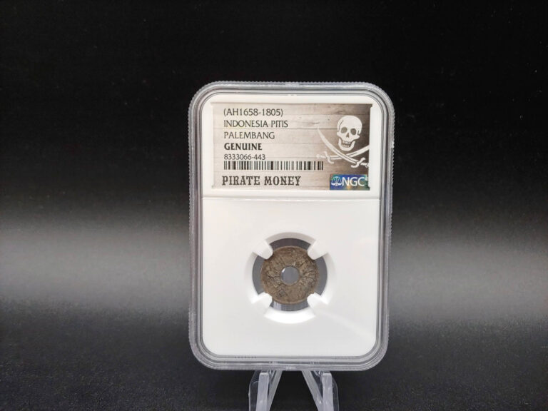 Read more about the article Indonesia Pitis Palembang (AH 1658-1805) Coin  NGC “Genuine” Pirate Money Label