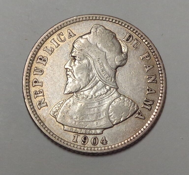 Read more about the article 1904 PANAMA 10 CENTESIMOS .900 Siler High Grade Problem Free