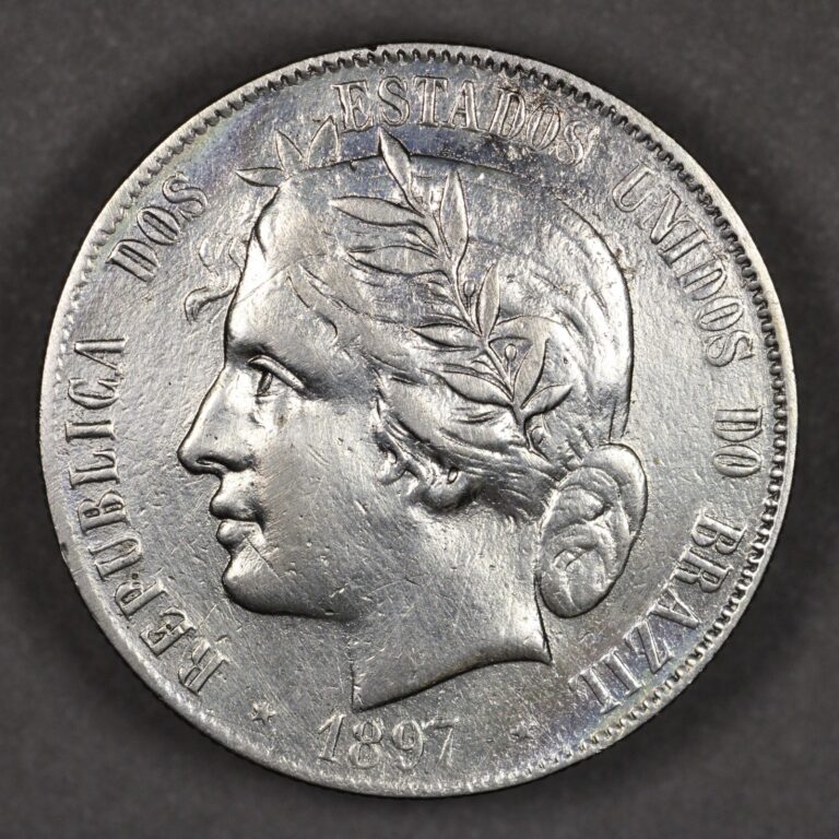 Read more about the article 1897 Brazil Silver 2000 Reis