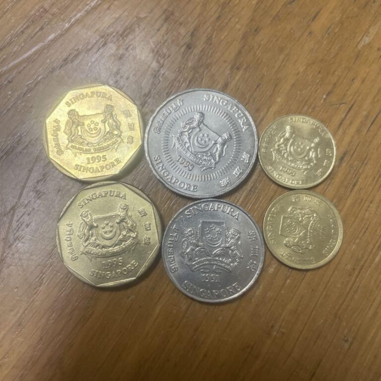 Read more about the article Japanese Old Coins Singapore 1 dollar g
