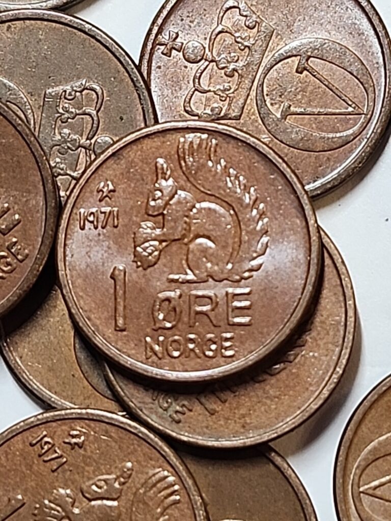 Read more about the article 1972 Norway 1 Ore Coin Old Collectible Norwegian Coins Money Moneda Rare World