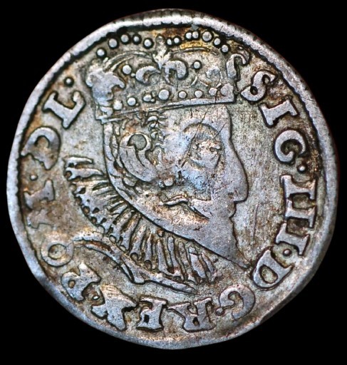 Read more about the article Europian Medieval Poland Lituania Trojak 3 Groschen 1597 Sigismund III