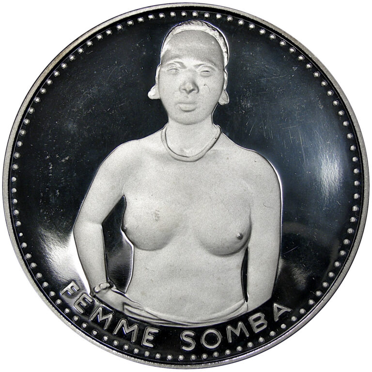 Read more about the article 1971 DAHOMEY FEMME SOMBA SILVER 1.000 FRANCS ~ GEM DCAM PROOF LARGE SILVER COIN!
