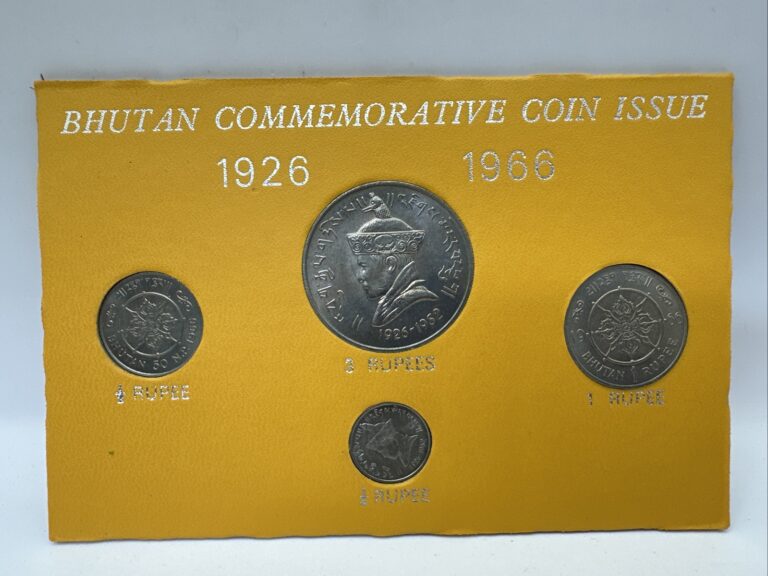 Read more about the article 1926 – 1966 BHUTAN Set Coins  (Th3/Q4)