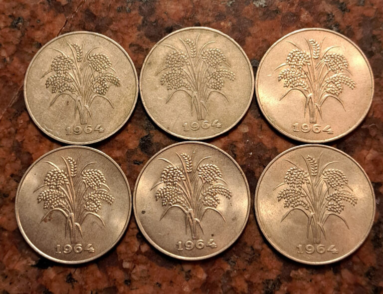 Read more about the article 1964 VIET-NAM 10 DONG COIN  (1 COIN PER SALE PICKED AT RANDOM) – #B7113