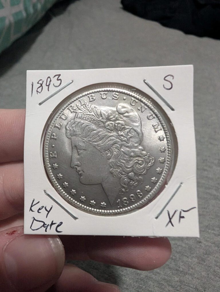 Read more about the article 1893-S $1 Morgan Silver Dollar Coin