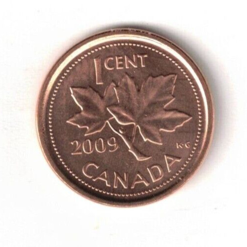 Read more about the article 2009-Logo Canada Brilliant Uncirculated One Cent Coin!