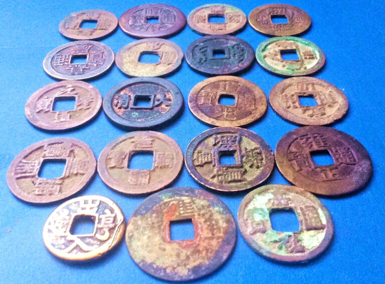 Read more about the article RANDOM LOT(S) OF 3 LG (25-50c SIZE) RARE ANTIQUE CHINA CASH COINS @ $6.66 or $10