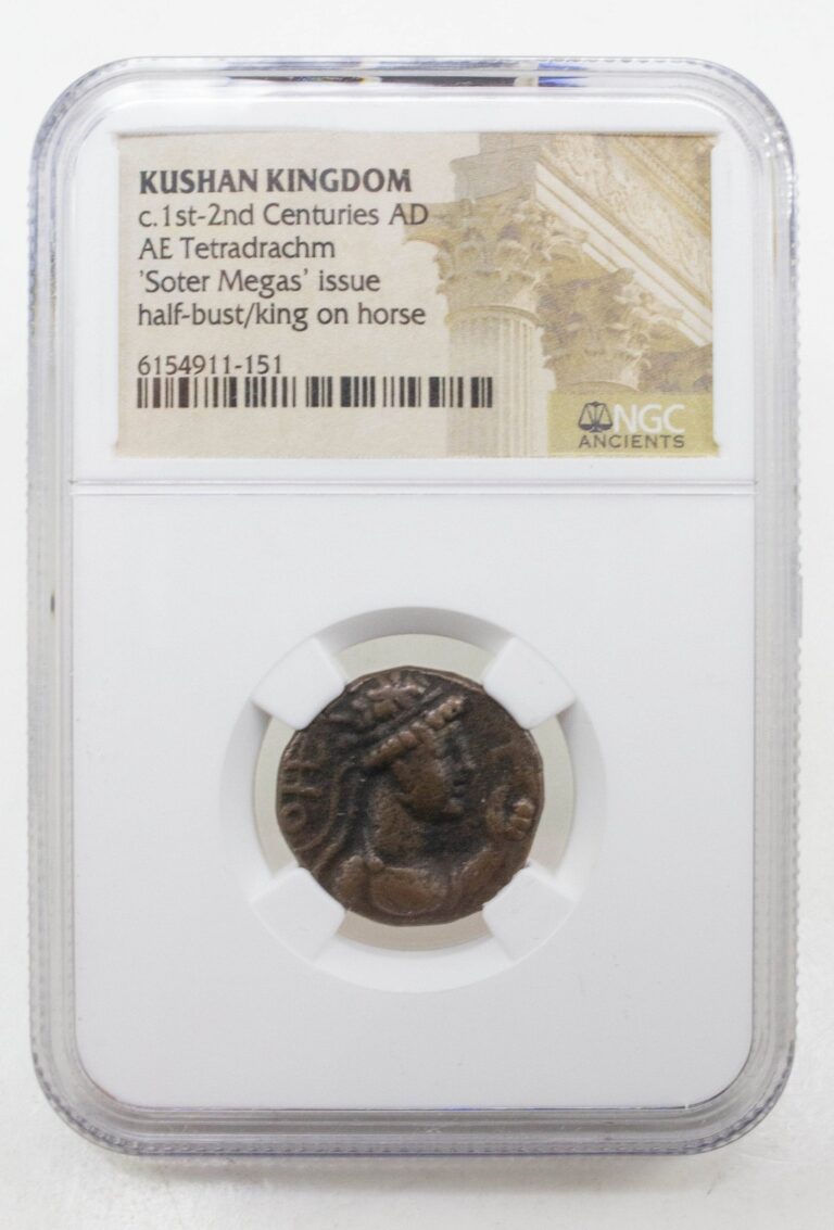 Read more about the article Rare Soter Mega NGC Certified Slab Coin – Kushan Empire (Ng)