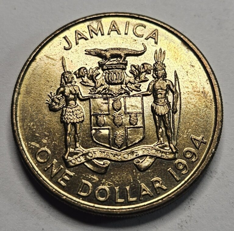 Read more about the article 1994 Jamaica 1 One Dollar – Actual Coin – Jamaican – World Coin