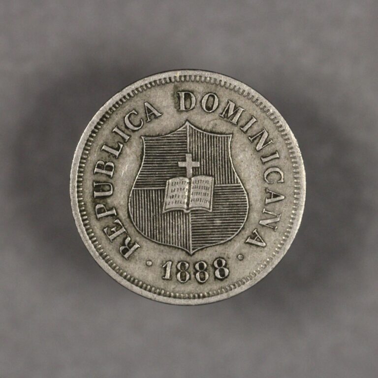 Read more about the article 1888 A Dominican Republic 1 1/4 Centavos