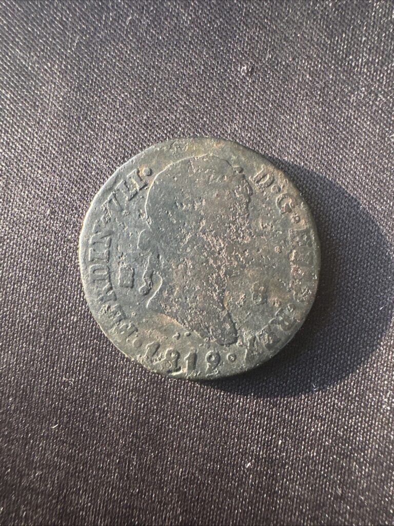 Read more about the article 1819 Spain 8 Maravedis Coin  Ferdinand VII