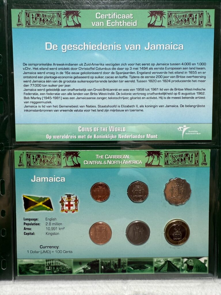 Read more about the article Littleton World Coin Set – Jamaica 6 coins with card