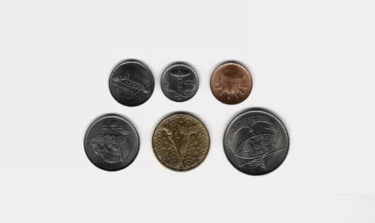 Read more about the article Malaysia 1 5 10 20 50 SEN 1 RINGGIT 1990-1991 x 6 Pcs UNC Malaysian Music COIN