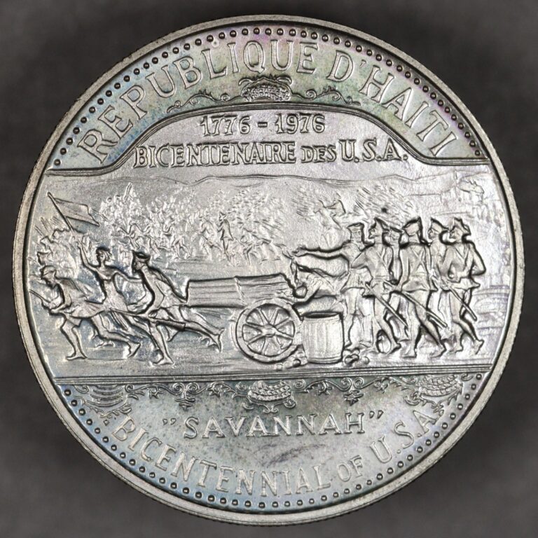 Read more about the article 1976 Haiti Silver 25 Gourdes United States Bicentennial