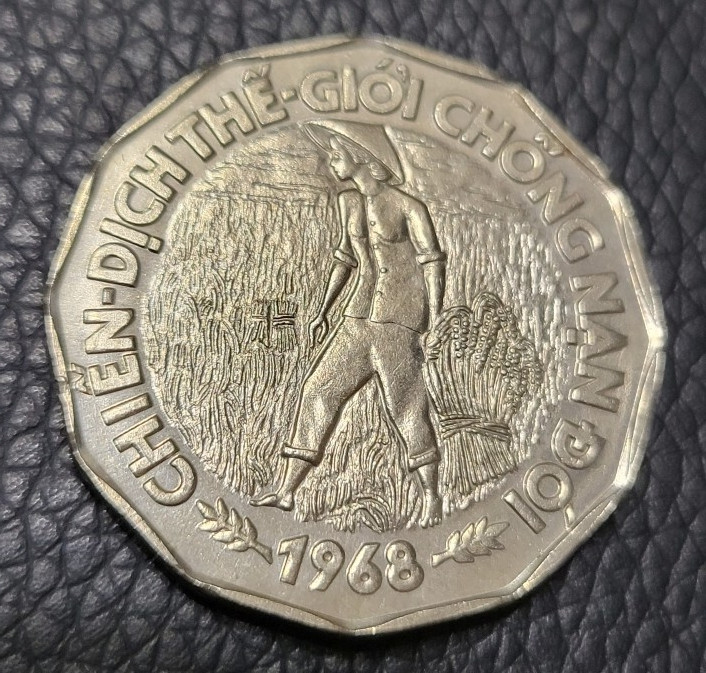 Read more about the article 1968 Vietnam 20 Đồng Coin