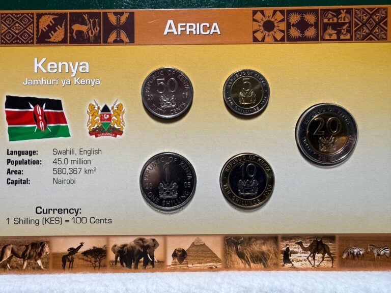 Read more about the article Littleton World Coin Set – Kenya 5 coins