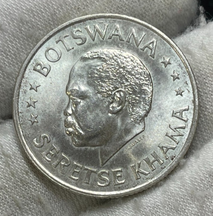 Read more about the article 1966 Botswana 50 Cents Silver Coin High Grade High Value