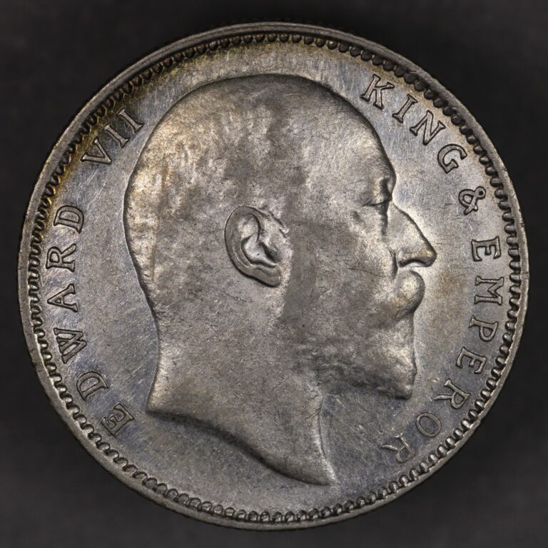 Read more about the article 1905 India British Silver Rupee