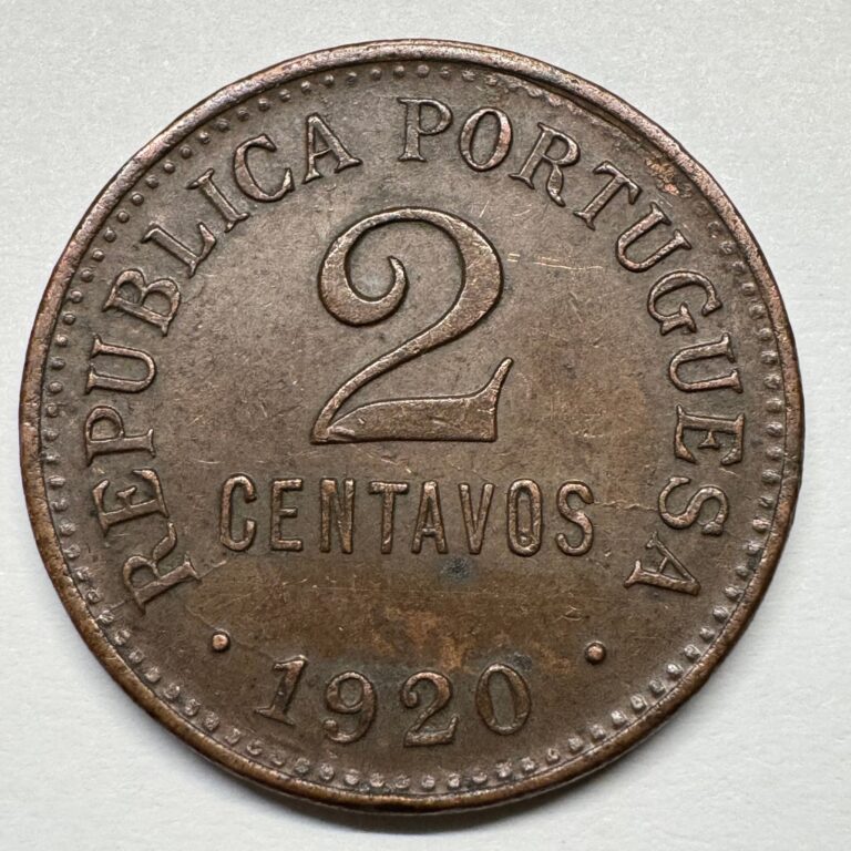 Read more about the article 1920 Portugal 2 Centavos – Coin #C-059