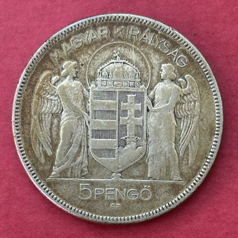 Read more about the article 1930 Hungary 5 Pengo Silver Coin—Admiral Horthy 10th Anniversary