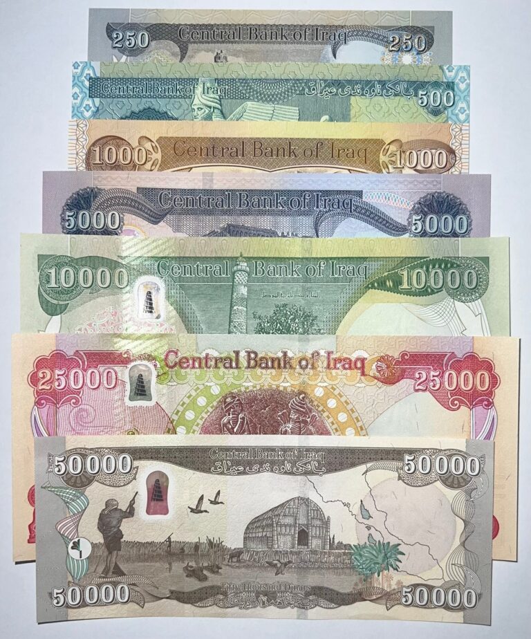 Read more about the article New Iraq Dinar / EVERY ACTIVE IQD NOTE / 91 750 of Iraqi Money – UNC Currency