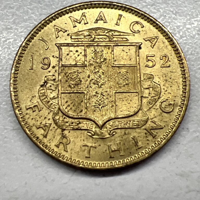 Read more about the article 1952 JAMAICA FARTHING – AU/UNC – Great Coin – Free Ship – Actual Coin