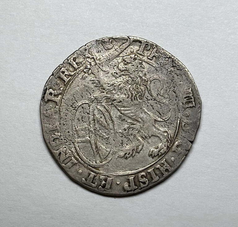 Read more about the article 1640 Spanish Netherlands (Antwerp) – AR 1 Escalin of Philip IV  KM-52.1.