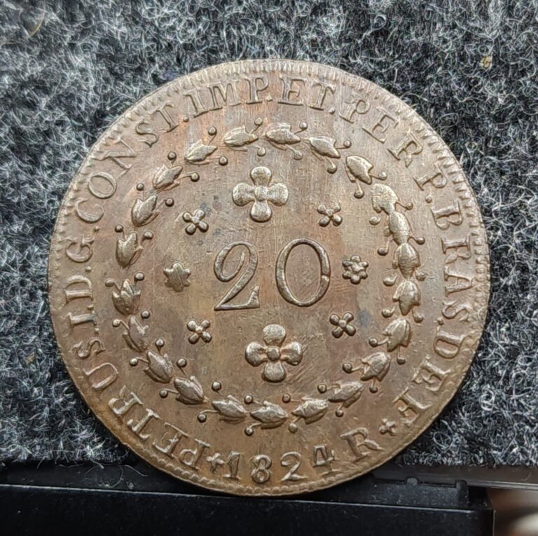 Read more about the article 1824 Rio Brazil 20 Reis