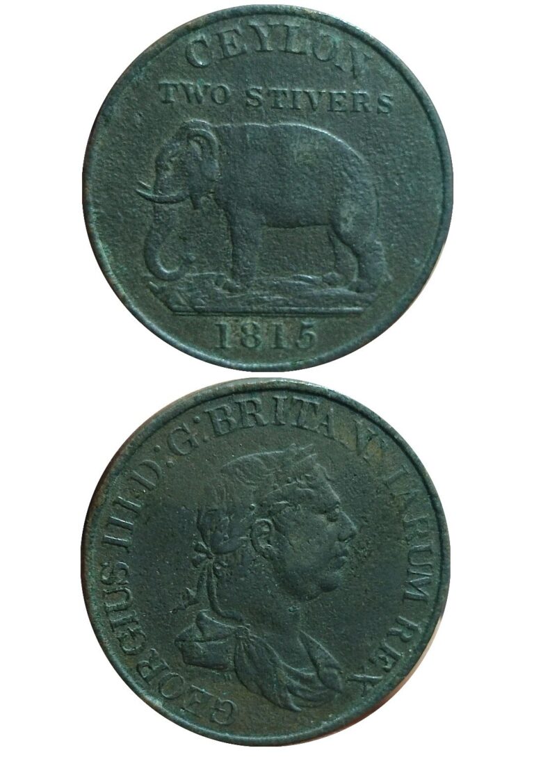 Read more about the article Sri Lanka – Ceylon Coin Elephant Two Stiver (1815) Rare